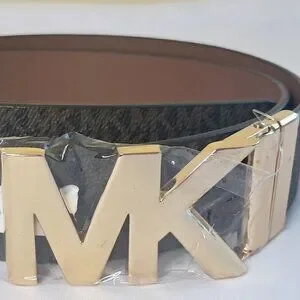 Michael Kors MK Monogram Reversible Belt. BNWT MICHAEL Michael Kors | Accessories | Michael Kors Mk  main image 3